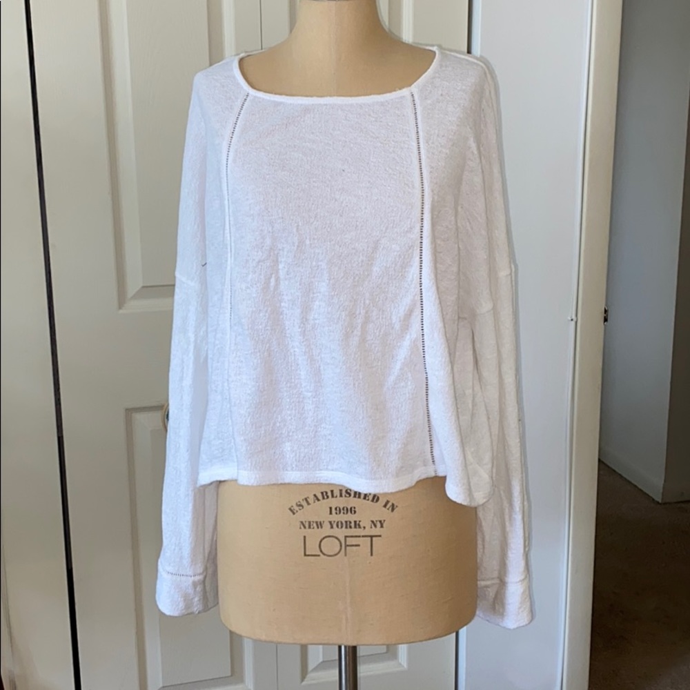 Madewell peasant top